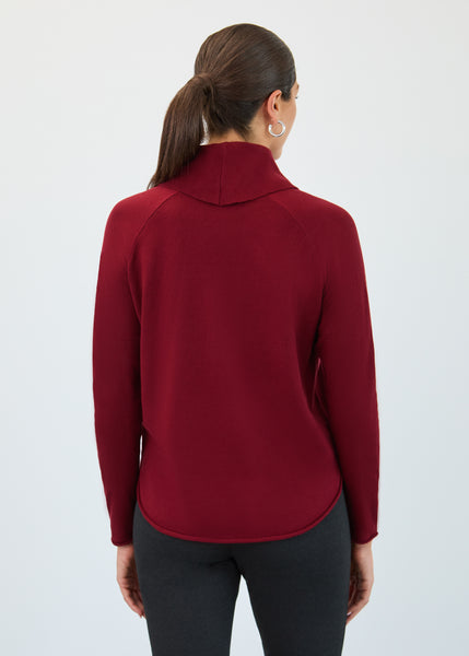 FDJ - COWL NECK SOFT JERSEY KNIT SWEATER - 1492212 -5 Colours