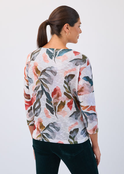 FDJ - ACANTHUS LEAF DOLMAN SLEEVE TOP - 3411955