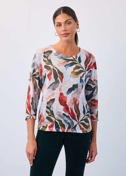 FDJ - ACANTHUS LEAF DOLMAN SLEEVE TOP - 3411955