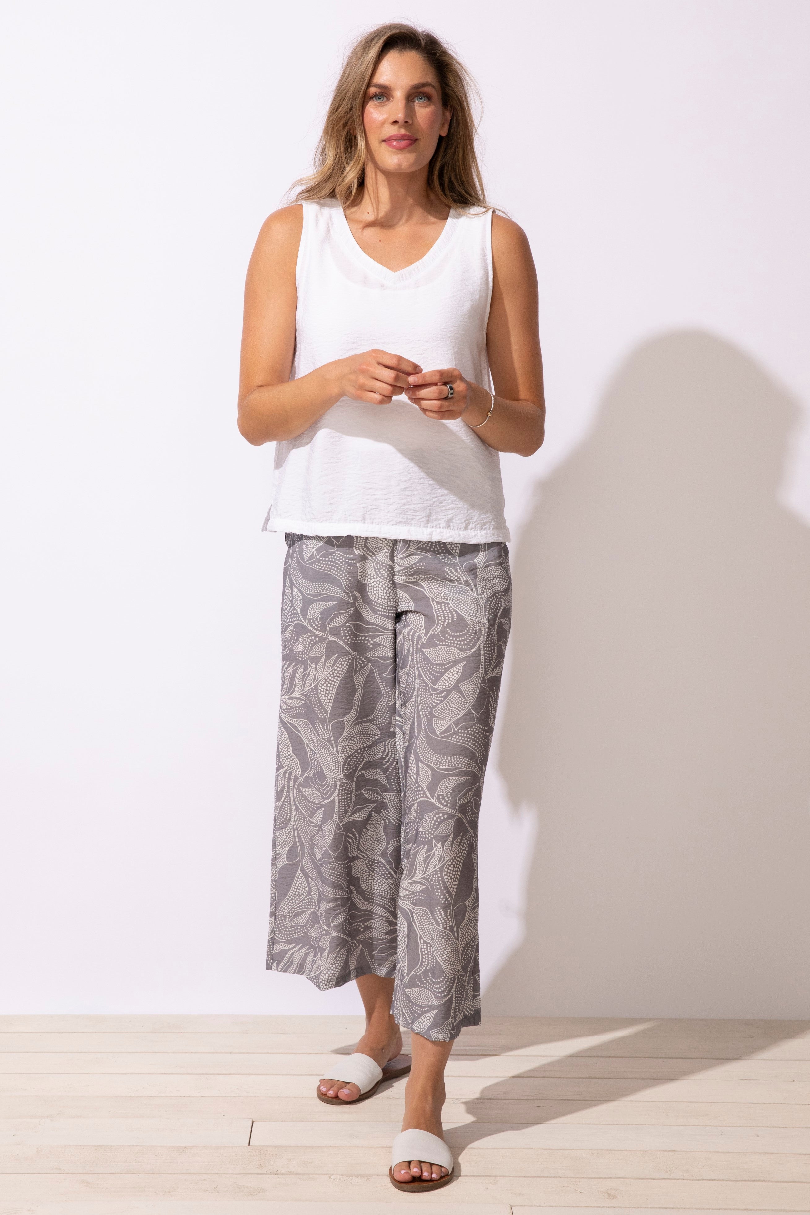 パンツ CLASS pool by class ESCAPE - REGATTA RESORT PRINT PULL ON PANT - E65642 -2 Colours