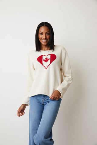 PARKHURST / COTTON COUNTRY - LOVE CANADA SWEATER- 87284