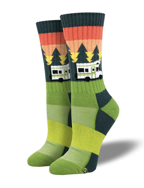 SOCKSMITH COMPASS MERINO WOOL CREW SOCKS - RV THERE YET?