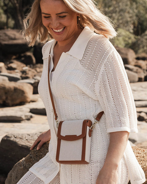 LOUENHIDE - YOKO CANVAS PHONE BAG - 2 Colours