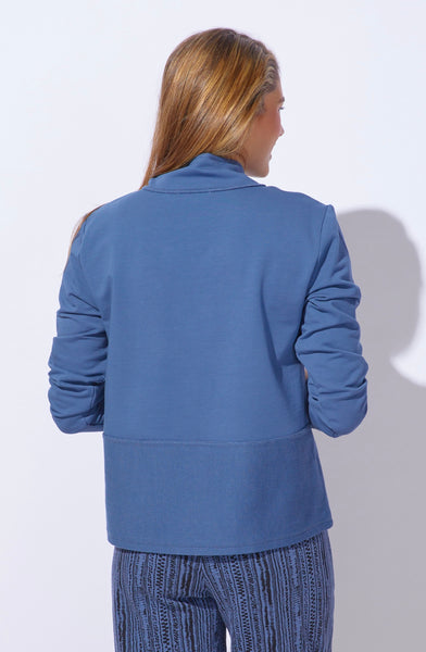 ESCAPE - OCEAN FRONT TERRY 1/4 ZIP PULLOVER - E30121- 2 Colours