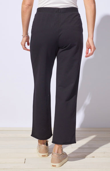 ESCAPE - OCEAN FRONT TERRY BREEZY ANKLE PANT - E60168 - 2 Colours