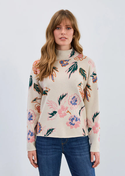 FDJ - BLOOMSBURY MOCK NECK SWEATER - 1506535