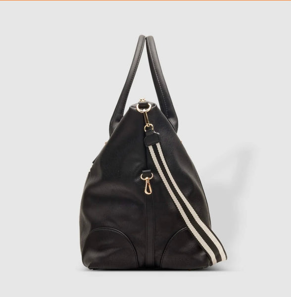 LOUENHIDE - ALEXIS STRIPE WEEKENDER TRAVEL BAG - 2 Colours