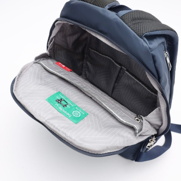 BESIDE-U - AILEEN R1 BACKPACK WITH RFID AND ANTI-SLASH REINFORCEMENT - 2 colours