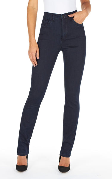 FDJ SUPREME DENIM PETITE SUZANNE SLIM LEG- 2 colours -  (8473250) - The Little Change Room