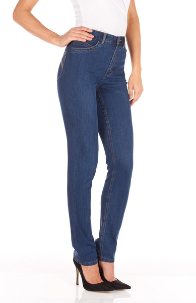 FDJ SUPREME DENIM PETITE SUZANNE SLIM LEG- 2 colours -  (8473250) - The Little Change Room