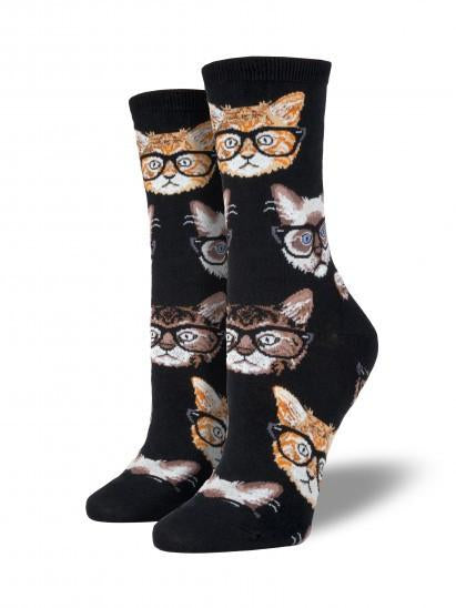 SOCKSMITH CREW SOCKS - KITTENSTER - 2 COLOURS