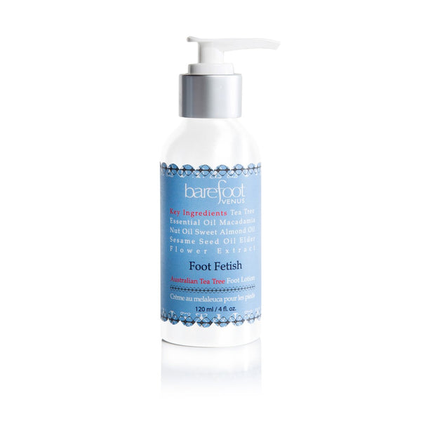 BAREFOOT VENUS - FOOT FETISH  AUSTRALIAN TEA TREE FOOT LOTION