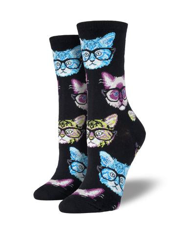 SOCKSMITH CREW SOCKS - KITTENSTER - 2 COLOURS