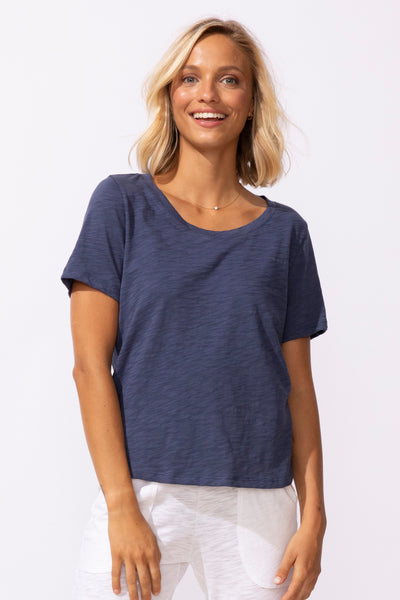 ESCAPE - HI LO COTTON SHORT SLEEVE TEE- E10003 - 8 colours