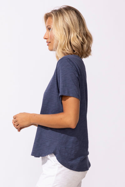 ESCAPE - HI LO COTTON SHORT SLEEVE TEE- E10003 - 8 colours