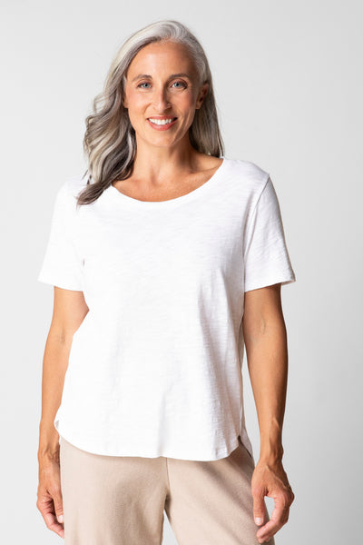 ESCAPE - HI LO COTTON SHORT SLEEVE TEE- E10003 - 8 colours