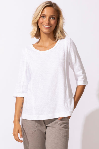 ESCAPE - COTTON SEAMED ELBOW TEE - 10026 - 5 Colours