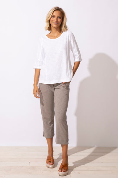 ESCAPE - COTTON SEAMED ELBOW TEE - 10026 - 5 Colours