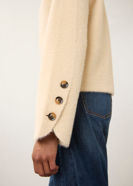FDJ - FAUX CASHMERE KNIT JACKET - 10047431- 2 Colours