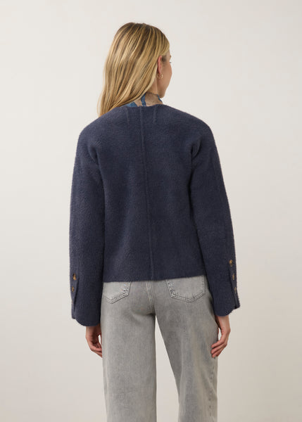 FDJ - FAUX CASHMERE KNIT JACKET - 10047431- 2 Colours