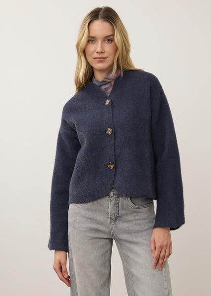 FDJ - FAUX CASHMERE KNIT JACKET - 10047431- 2 Colours