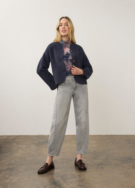 FDJ - FAUX CASHMERE KNIT JACKET - 10047431- 2 Colours