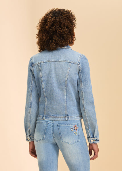 FDJ - EMBROIDERED DENIM JACKET - 1450632