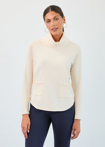FDJ - COWL NECK SOFT JERSEY KNIT SWEATER - 1492212 -5 Colours