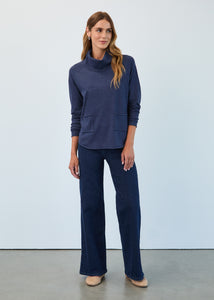 FDJ - COWL NECK SOFT JERSEY KNIT SWEATER - 1492212 -5 Colours