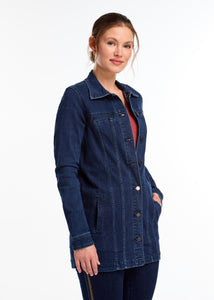 FDJ - LONG DENIM JACKET - 1825669 - 2 Colours