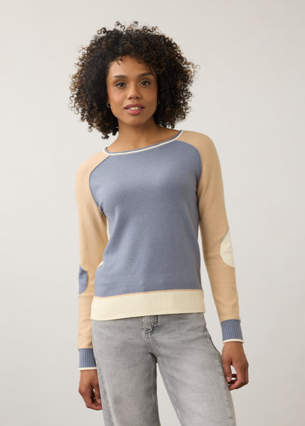 FDJ - COLOUR BLOC DETAIL SWEATER - 1938203 - 2 Colours