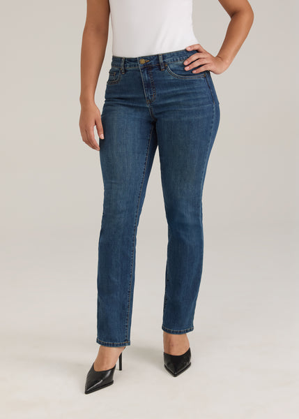 FDJ - ESSENTIAL DENIM - OLIVIA STRAIGHT LEG - 2122779