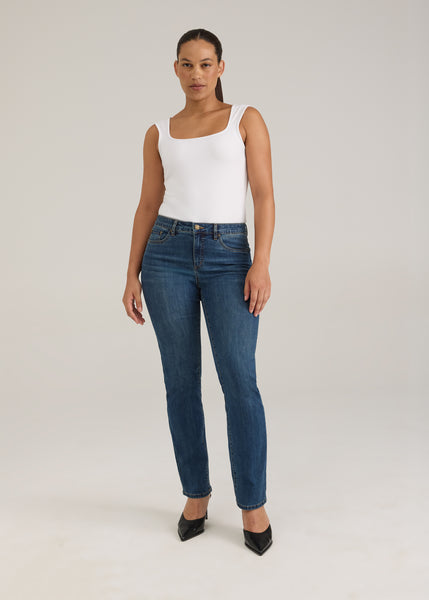 FDJ - ESSENTIAL DENIM - OLIVIA STRAIGHT LEG - 2122779