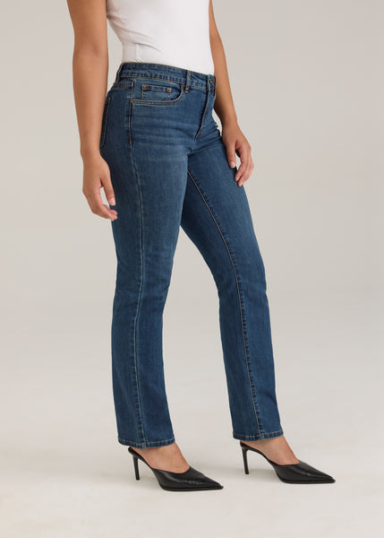 FDJ - ESSENTIAL DENIM - OLIVIA STRAIGHT LEG - 2122779
