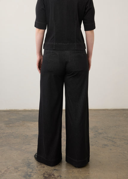 FDJ - KNIT DENIM WIDE LEG JEAN -2173131 - 2 Colours