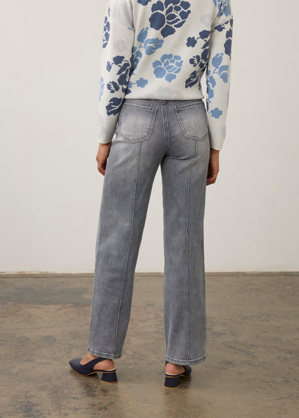 FDJ - OLIVIA PIN TUCK WIDE LEG DENIM JEAN  -2200449