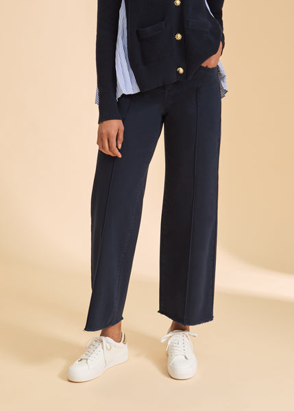 FDJ - EURO TWILL - OLIVIA WIDE LEG - 2201511 -4 Colours