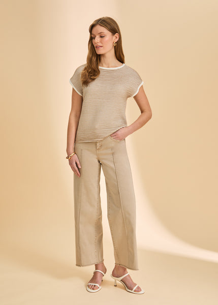 FDJ - EURO TWILL - OLIVIA WIDE LEG - 2201511 -4 Colours