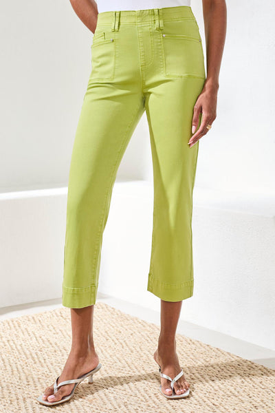 TRIBAL -PULL ON KICK FLARE CROP - 2441O-2020W - 5 Colours