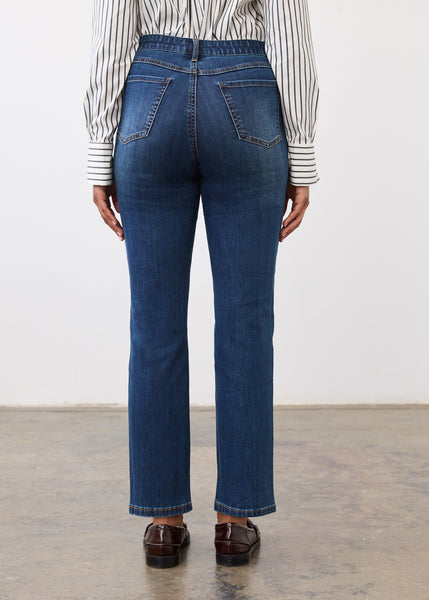 FDJ - STATEMENT DENIM - PULL ON STRAIGHT ANKLE JEAN - 2442669