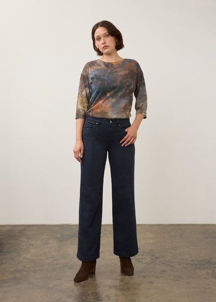 FDJ - EURO TWILL OLIVIA WIDE LEG JEAN  - 2447511- 5 Colours