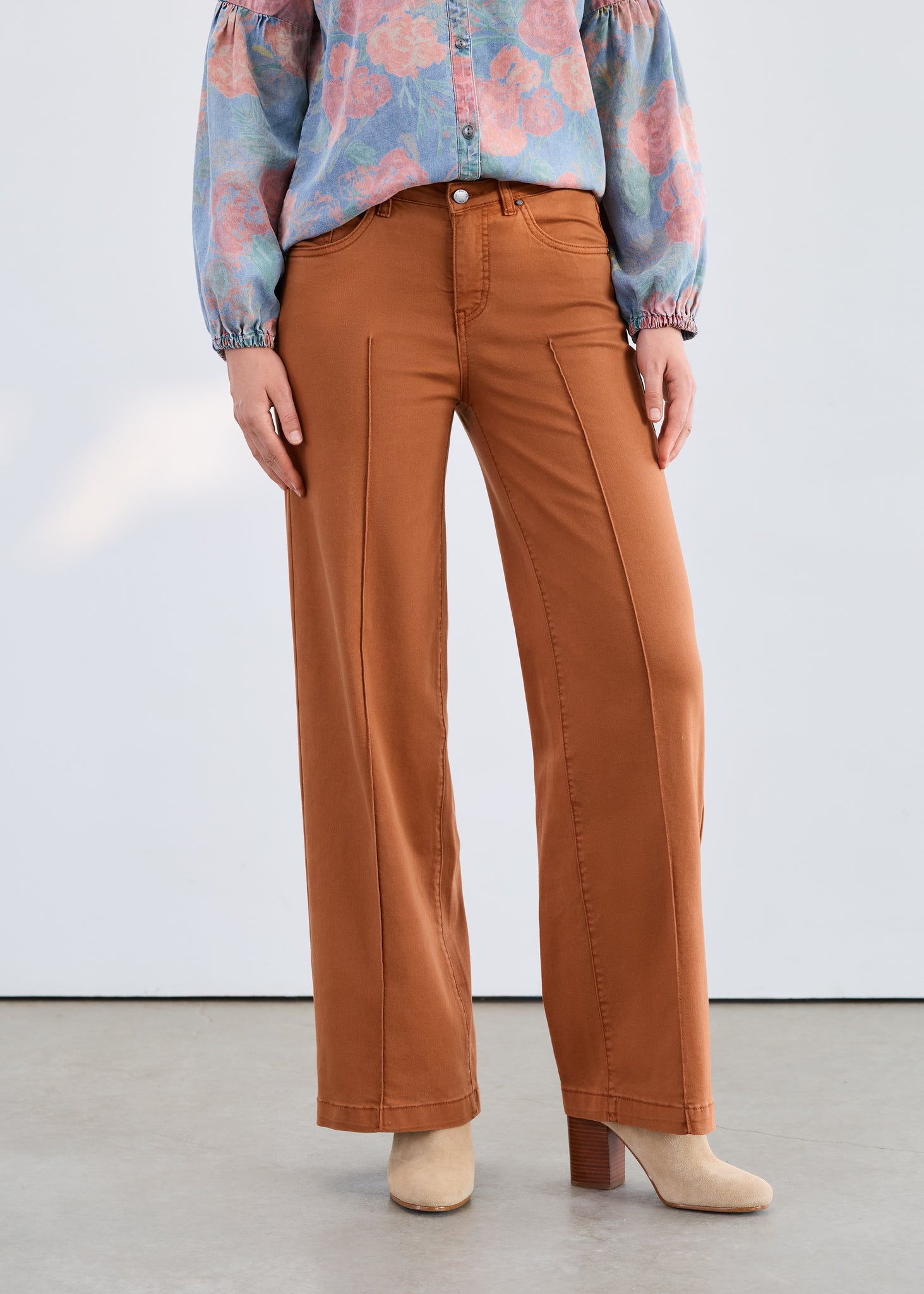 FDJ - EURO TWILL OLIVIA WIDE LEG - 2447511- 3 Colours