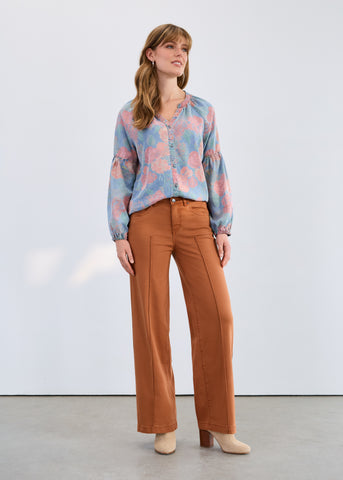 FDJ - EURO TWILL OLIVIA WIDE LEG - 2447511- 3 Colours