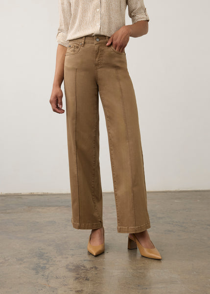 FDJ - EURO TWILL OLIVIA WIDE LEG JEAN  - 2447511- 5 Colours