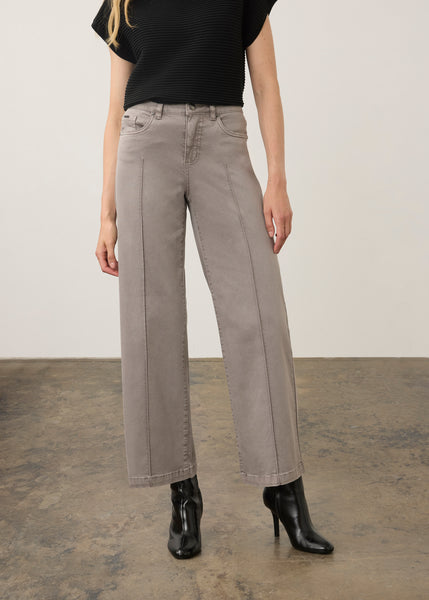 FDJ - EURO TWILL OLIVIA WIDE LEG JEAN  - 2447511- 5 Colours