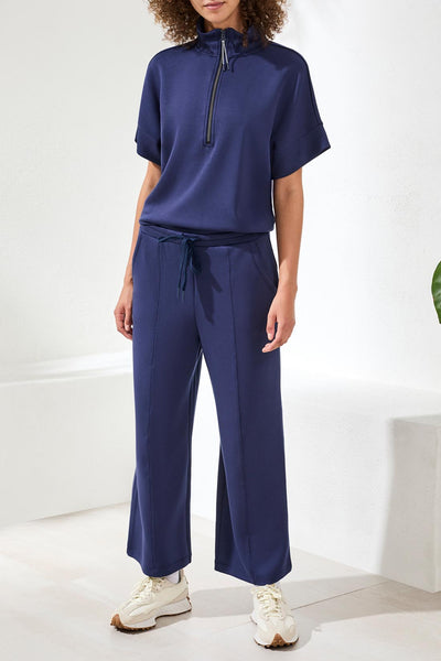 TRIBAL - TECHNO LUX PULL ON CROP PANT -2447O-3390 - 3 Colours