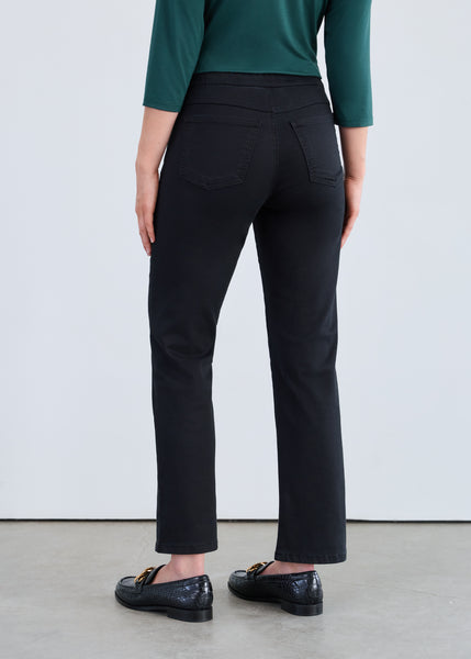 FDJ- EURO TWILL PULL-ON STRAIGHT ANKLE PANT - 2531511 - 2 COLOURS