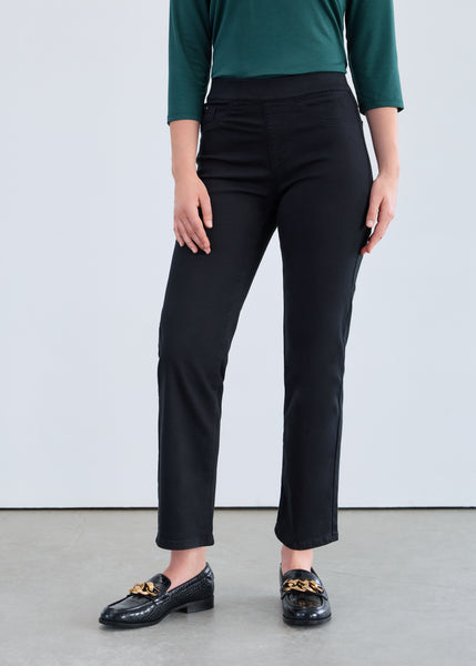 FDJ- EURO TWILL PULL-ON STRAIGHT ANKLE PANT - 2531511 - 2 COLOURS