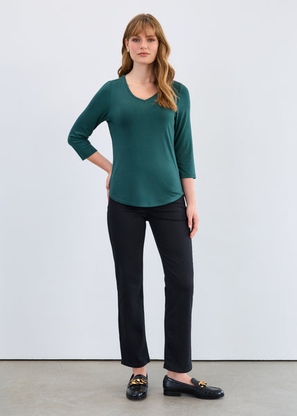 FDJ- EURO TWILL PULL-ON STRAIGHT ANKLE PANT - 2531511 - 2 COLOURS