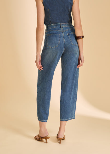 FDJ -  DENIM GIRLFRIEND BARREL ANKLE JEAN - 2795370